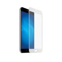 Аксессуар Закаленное стекло для Meizu M5/M5S DF Full Screen mzColor-09 White