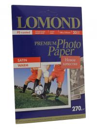 Фотобумага Lomond A6 270g/m2 сатин 20 листов 1106201