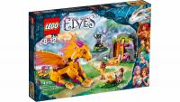 Конструктор Lego Elves Лавовая пещера дракона огня 41175
