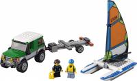 Конструктор Lego City Great Vehicles Внедорожник с прицепом для катамарана 60149