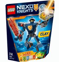 Конструктор Lego Nexo Knights Боевые доспехи Клэя 70362