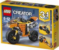 Конструктор Lego Creator Мотоцикл оранжевый 31059