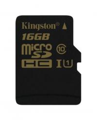 Карта памяти 16Gb - Kingston Class 10 UHS-I U3 MicroSDHC SDCG/16GBSP