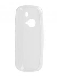 Аксессуар Чехол Nokia 3310 (2017) Gecko Transparent-Glossy White S-G-NOK3310-2017-WH