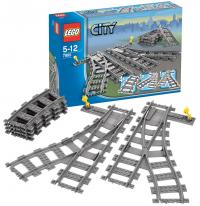 Конструктор Lego City Железнодорожные стрелки 7895