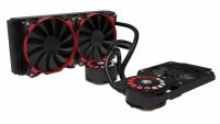 Водяное охлаждение ID-Cooling Hunter Duet Black-Red (Intel LGA2011/1366/1151/1150/1155/1156/775/AMD AM4/FM2+/FM2/FM1/AM3+/AM3/AM2+/AM2)