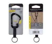 Nite Ize SlideLock Key Ring CSLW3-01-R6 Black