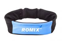 Пояс с тремя карманами ROMIX RH 26 L-XL 30370 Blue