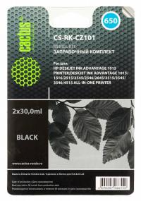 Тонер Cactus CS-RK-CZ101 Black 60ml для HP DJ 2515/3515