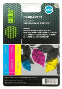 Тонер Cactus CS-RK-CZ102 Multicolor 90ml для HP DJ 2515/3515