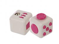 Игрушка антистресс Fidget Cube White-Pink