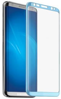Аксессуар Защитное стекло Samsung Galaxy S8 Plus Krutoff Group 3D Blue 20203