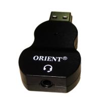 Звуковая карта Orient AU-03 USB to Audio 3.5 Jack