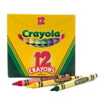 Набор Crayola Восковые мелки 12шт 0012C