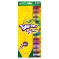 Набор Crayola Выкручивающиеся карандаши 40шт 68-7411