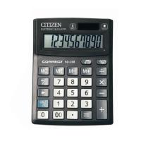 Калькулятор CITIZEN SD-208 Black двойное питание