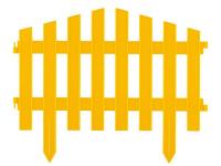 Забор декоративный Palisad Винтаж 28x300cm Yellow 65010