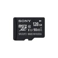 Карта памяти 128Gb - Sony micro SDXC UHS-1 Class 10 SRG1UY3AT с переходником под SD