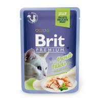 Корм Brit Premium Форель в желе 85g для кошек 518494