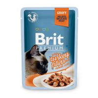 Корм Brit Premium Индейка в соусе 85g для кошек 518531