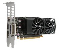 Видеокарта MSI GeForce GTX 1050 1354Mhz PCI-E 3.0 2048Mb 7008Mhz 128 bit DVI HDMI HDCP Low Profile GTX 1050 2GT LP