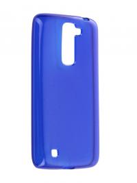 Аксессуар Чехол LG K7 X210ds Gecko Transparent-Glossy Blue S-G-LGK7-DBLU