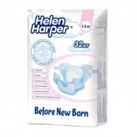 Подгузники Helen Harper Before Newborn 1-3кг 32шт 231429
