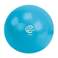 Медбол Lite Weights 4кг Light Blue 1704LW
