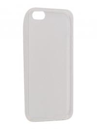 Аксессуар Чехол Snoogy Creative Silicone 0.3mm для APPLE iPhone 5 White