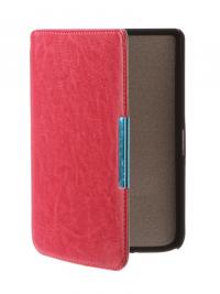 Аксессуар Чехол for PocketBook 614/615/624/625/626 TehnoRim Slim Crimson TR-PB626-SL01PN