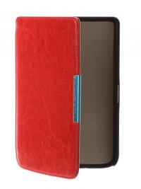 Аксессуар Чехол for PocketBook 614/615/624/625/626 TehnoRim Slim Red TR-PB626-SL01RD