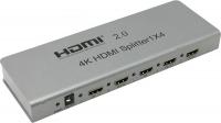 Сплиттер Orient HDMI 2.0/3D Splitter 1x4 HSP0104H-2.0