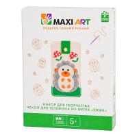 Набор для творчества Maxi Art Чехол для телефона Ежик MA-A0203-1