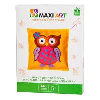 Набор для творчества Maxi Art Декоративная подушка Совушка MA-A0085