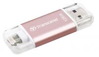 USB Flash Drive 128Gb - Transcend JetDrive Go 300 Rose Gold TS128GJDG300R