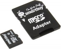 Карта памяти 128Gb - SmartBuy Micro Secure Digital Class 10 SB128GBSDCL10-01 с переходником под SD