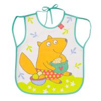 Нагрудный фартук Happy Baby Bib With Hangers Fox Mint 16011