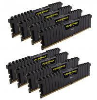 Модуль памяти Corsair Vengeance LPX DDR4 DIMM 3333MHz PC4-25600 CL16 - 64Gb KIT (8x8Gb) CMK64GX4M8B3333C16