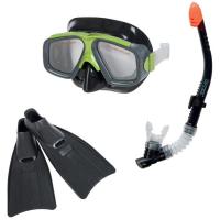Набор маска + трубка + ласты Intex Surf Rider Sports 55959