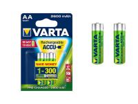 Аккумулятор AA - Varta R6 2600 mAh (2 штуки)