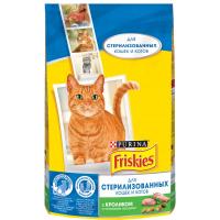 Корм Friskies Кролик и Овощи 1.5kg для стерилизованных кошек 12274319