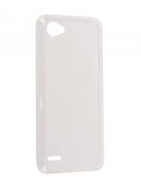 Аксессуар Чехол-накладка LG Q6 SkinBox Slim Silicone Transparent T-S-LQ6-006