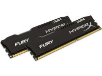 Модуль памяти Kingston HyperX Fury Black DDR4 DIMM 2666MHz PC4-21300 CL16 - 16Gb KIT (2x8Gb) HX426C16FB2K2/16