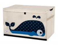 Сундук для игрушек 3 Sprouts Blue Whale SPR903