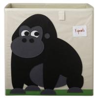 Коробка для игрушек 3 Sprouts Black Gorilla SPR406