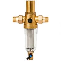 Фильтр для воды Гейзер Бастион 7508205233 3/4 для холодной воды с защитой от гидроударов d60 32683