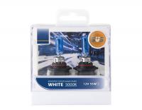 Лампа SVS White 5000K HB4 9006 55W + W5W White (2 штуки)