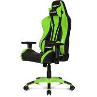 Компьютерное кресло AKRacing Premium Plus Black-Green AK-PPLUS-GN