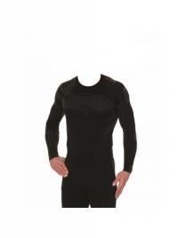 Рубашка Brubeck Dry S Black-Graphite LS13080 мужская