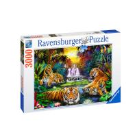 Пазл Ravensburger Тигры у воды 17057